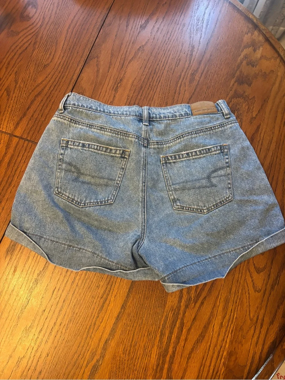 American eagle mom shorts denim baggy women's size 4